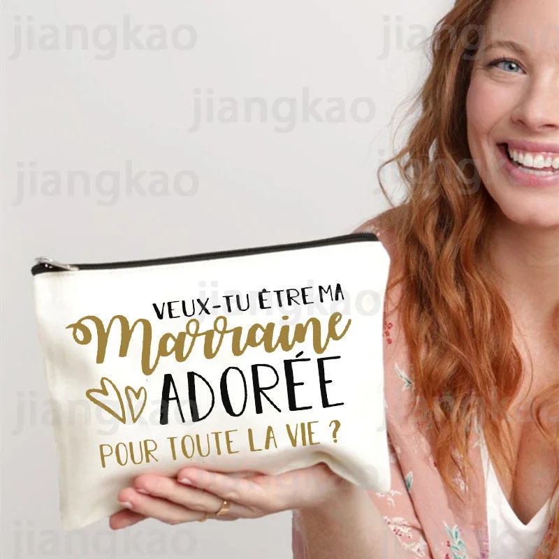 Do You Want To Be My Beloved Godmother Makeup Bags Godmother Requ Cosmetic Case Travel Wash Storage Pouch Gifts for Godmother
Do You Want To Be My Beloved Godmother Makeup Bags Godmother Requ Cosmetic Case Travel Wash Storage Pouch Gifts for Godmother