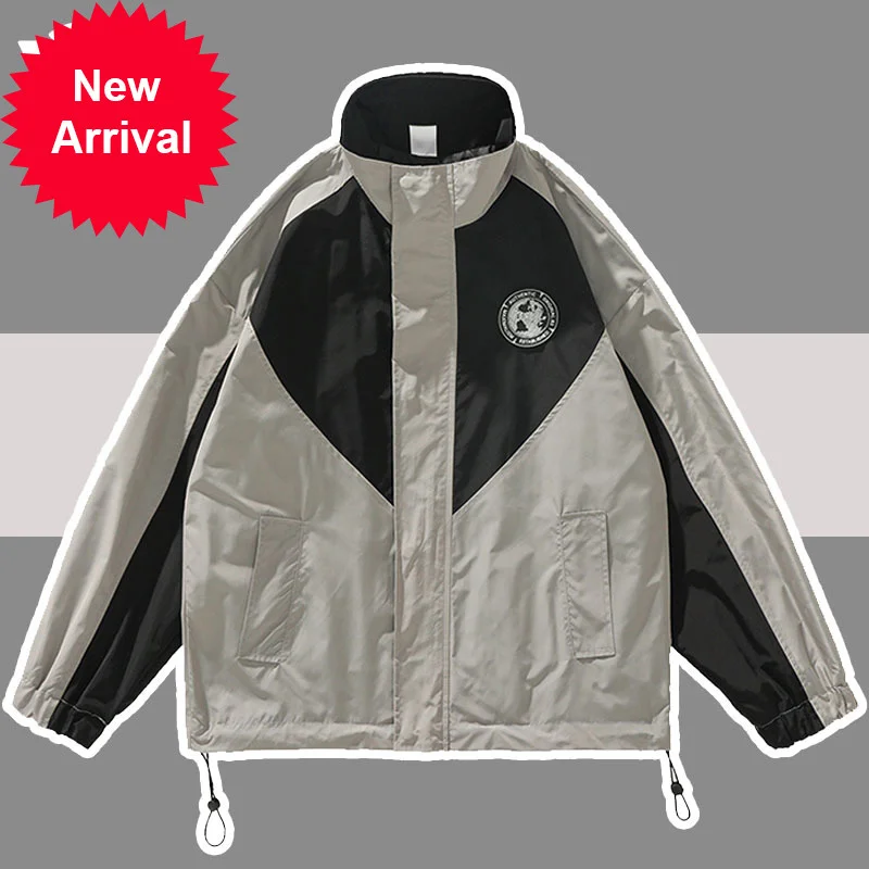 Varsity Hip Jacket Hop Men Spring Autumn Harajuku Patchwork Thin Outwear Coats Stand Collar Casual Loose College Jackets Couples
Varsity Hip Jacket Hop Men Spring Autumn Harajuku Patchwork Thin Outwear Coats Stand Collar Casual Loose College Jackets Couples