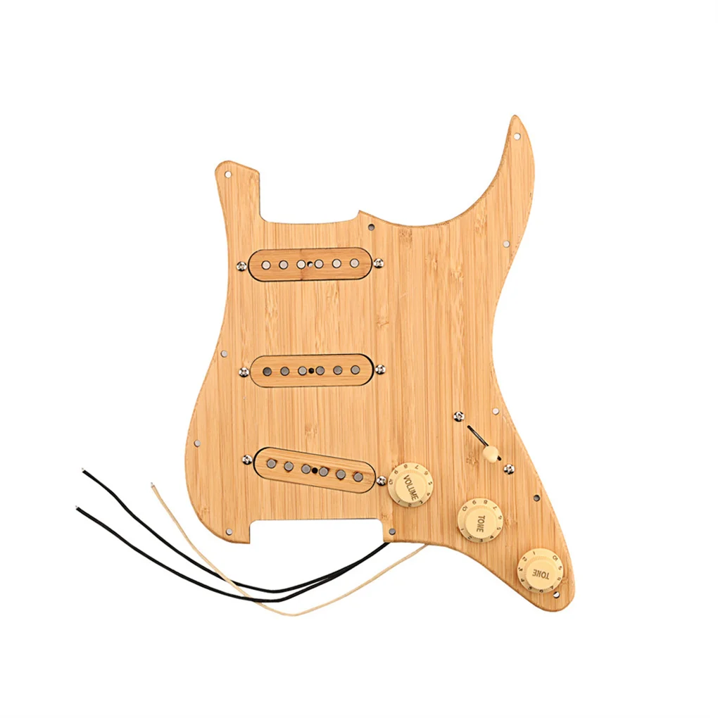 Electric Guitar Loaded Prewired Pickguard Lovely Humbucker Wear-resistant Elaborate Accessory Professional Pickups
Electric Guitar Loaded Prewired Pickguard Lovely Humbucker Wear-resistant Elaborate Accessory Professional Pickups