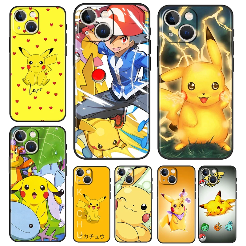 Baby Pikachu Cute Cartoon For Apple iPhone 13 12 11 Pro Max Mini XS Max X XR 6 7 8 Plus 5S SE2020 Soft Silicone Black Phone Case
Baby Pikachu Cute Cartoon For Apple iPhone 13 12 11 Pro Max Mini XS Max X XR 6 7 8 Plus 5S SE2020 Soft Silicone Black Phone Case