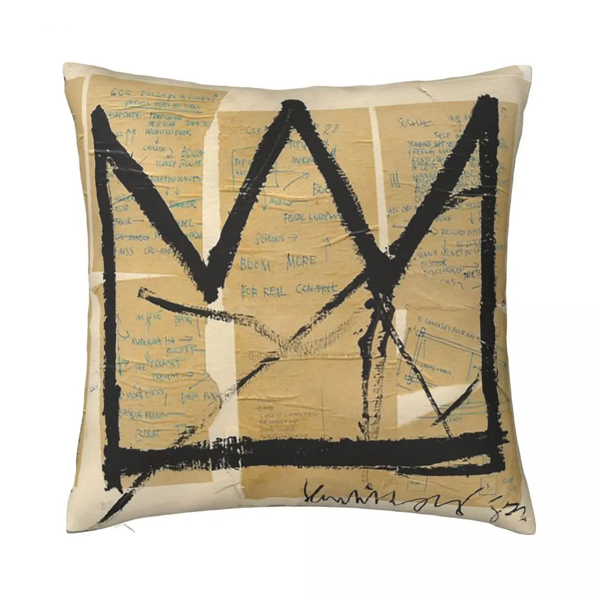 Jean Michel Basquiat Famous Pillowcase Printing Cushion Cover Decorative Pop Art Throw Pillow Case Cover Home Square 18"
Jean Michel Basquiat Famous Pillowcase Printing Cushion Cover Decorative Pop Art Throw Pillow Case Cover Home Square 18"