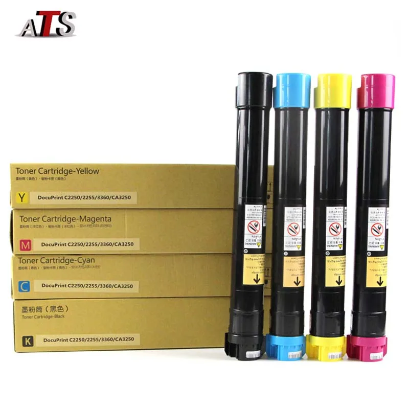 DCC2250 4PC/Set CMYK300g 7500 Toner Cartridge For Xerox Docu Print C2250 C2255 C3360 Sambo e-Laser CA3250 Phaser 7500 Toner Powd
DCC2250 4PC/Set CMYK300g 7500 Toner Cartridge For Xerox Docu Print C2250 C2255 C3360 Sambo e-Laser CA3250 Phaser 7500 Toner Powd