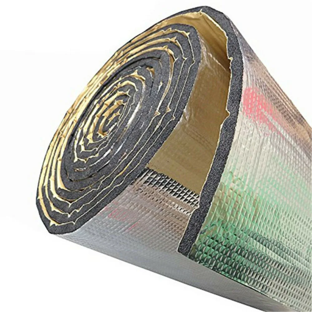 1 Pc 5mm Car Insulation Cotton Silver High Quality Auto Sound Fire Deadener Thermal Heat Insulation Sound-Absorbing Cotton Mat
1 Pc 5mm Car Insulation Cotton Silver High Quality Auto Sound Fire Deadener Thermal Heat Insulation Sound-Absorbing Cotton Mat