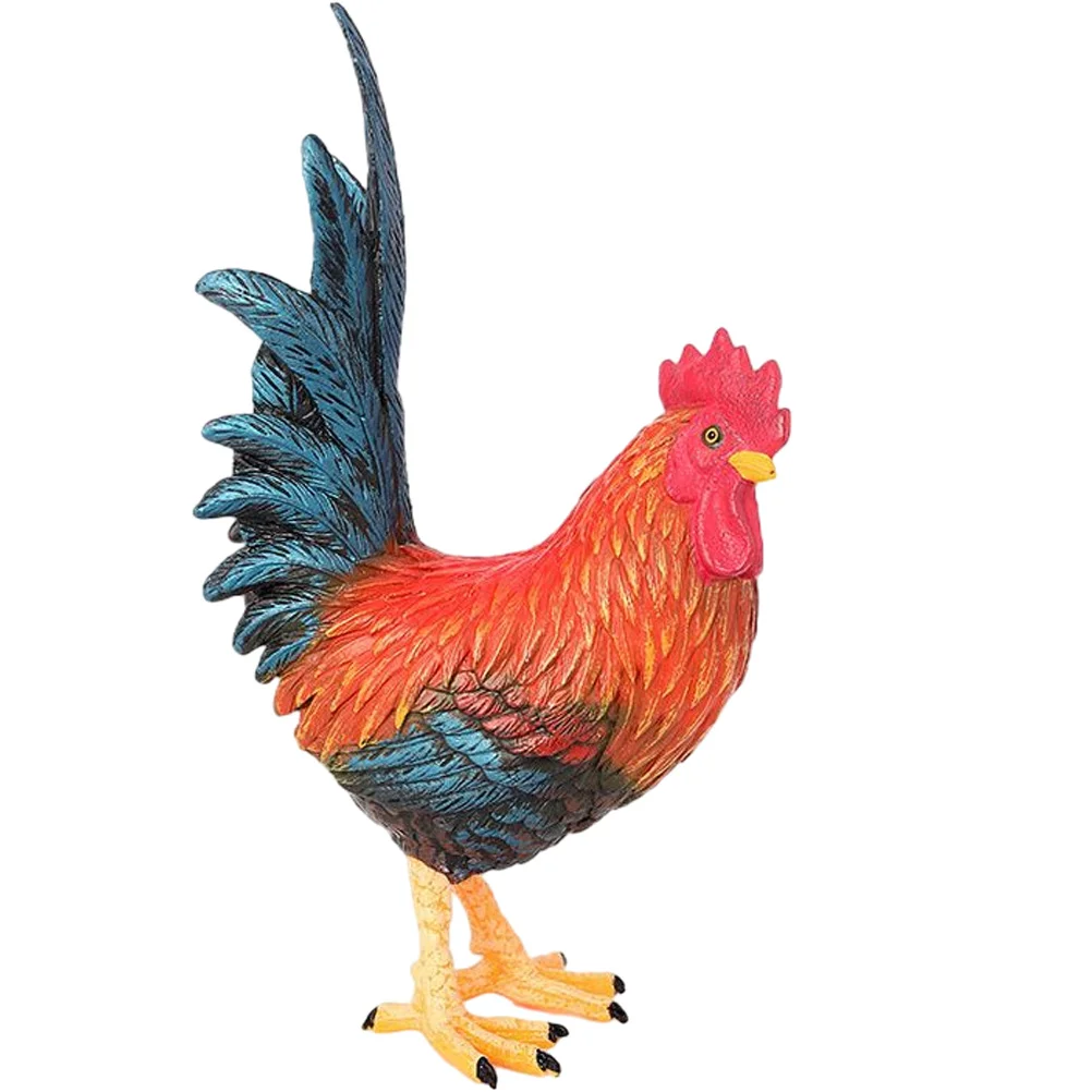 Cock Model Garden Trim Rooster Figurines Lifelike Decor Unique Easy Clean Table Plastic Home
Cock Model Garden Trim Rooster Figurines Lifelike Decor Unique Easy Clean Table Plastic Home