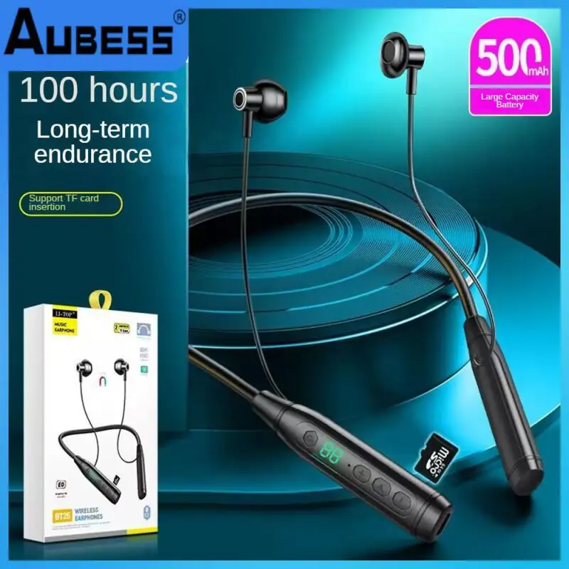 Low Frequency Rich New Wireless Headphones Bio-diaphragm Hd Calls Wireless Neck-hanging Headphones And Elastic
Low Frequency Rich New Wireless Headphones Bio-diaphragm Hd Calls Wireless Neck-hanging Headphones And Elastic