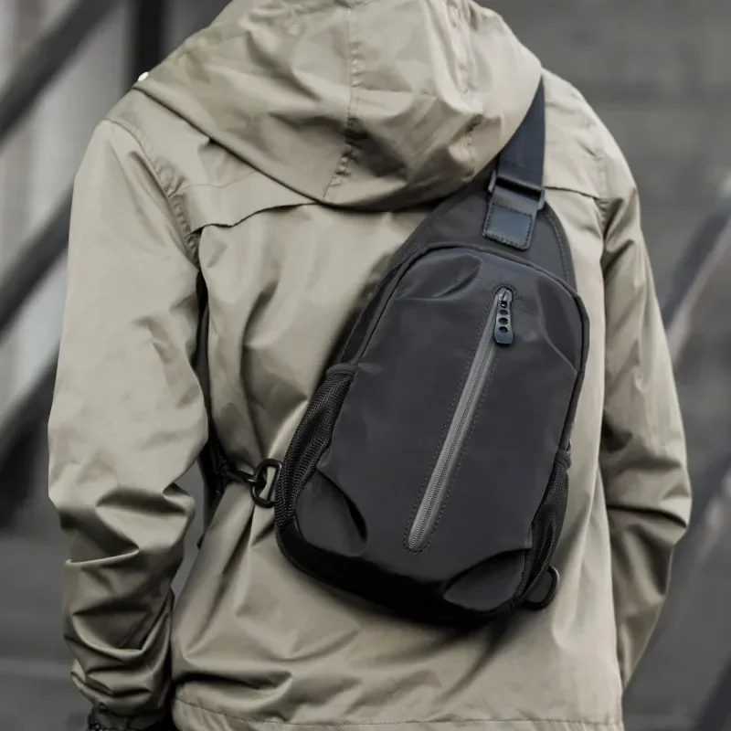 Waterproof Bag Nylon Ipad Sling Casual Chest Bag Pouch Simple Zipper 9.7'' Commute Theft for Man Multi-functional Bags
Waterproof Bag Nylon Ipad Sling Casual Chest Bag Pouch Simple Zipper 9.7'' Commute Theft for Man Multi-functional Bags