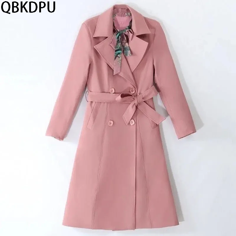 Модный Элегантный тренчкот QBKDPU, женский корейский тренчкот средней длины большого размера, осенняя весенняя одежда, винтажная ветровка 4XL
Модный Элегантный тренчкот QBKDPU, женский корейский тренчкот средней длины большого размера, осенняя весенняя одежда, винтажная ветровка 4XL