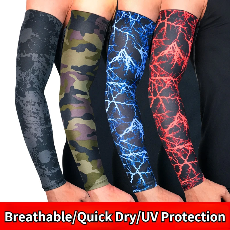 1PC Breathable Quick Dry UV Protection Running Arm Sleeves Basketball Elbow Pad Fitness Armguards Sports Cycling Arm Warmers
1PC Breathable Quick Dry UV Protection Running Arm Sleeves Basketball Elbow Pad Fitness Armguards Sports Cycling Arm Warmers