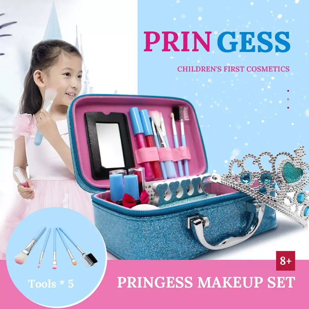 Nail Polish Eye Shadow Educational Toys Simulation Lipstick Eyeshadow Princess Fun Children Beauty Christmas Birthday Gift
Nail Polish Eye Shadow Educational Toys Simulation Lipstick Eyeshadow Princess Fun Children Beauty Christmas Birthday Gift