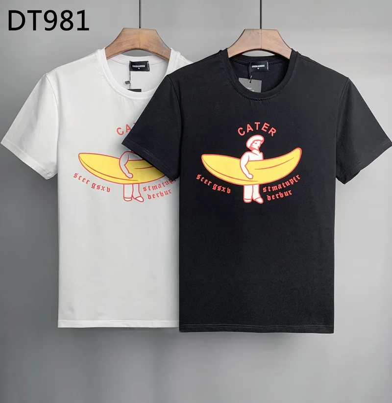 Summer DSQUARED2 Women/Men pure cotton Letter Print O-neck short-sleeved T-shirt overseas authentic men's clothing DT981
Summer DSQUARED2 Women/Men pure cotton Letter Print O-neck short-sleeved T-shirt overseas authentic men's clothing DT981