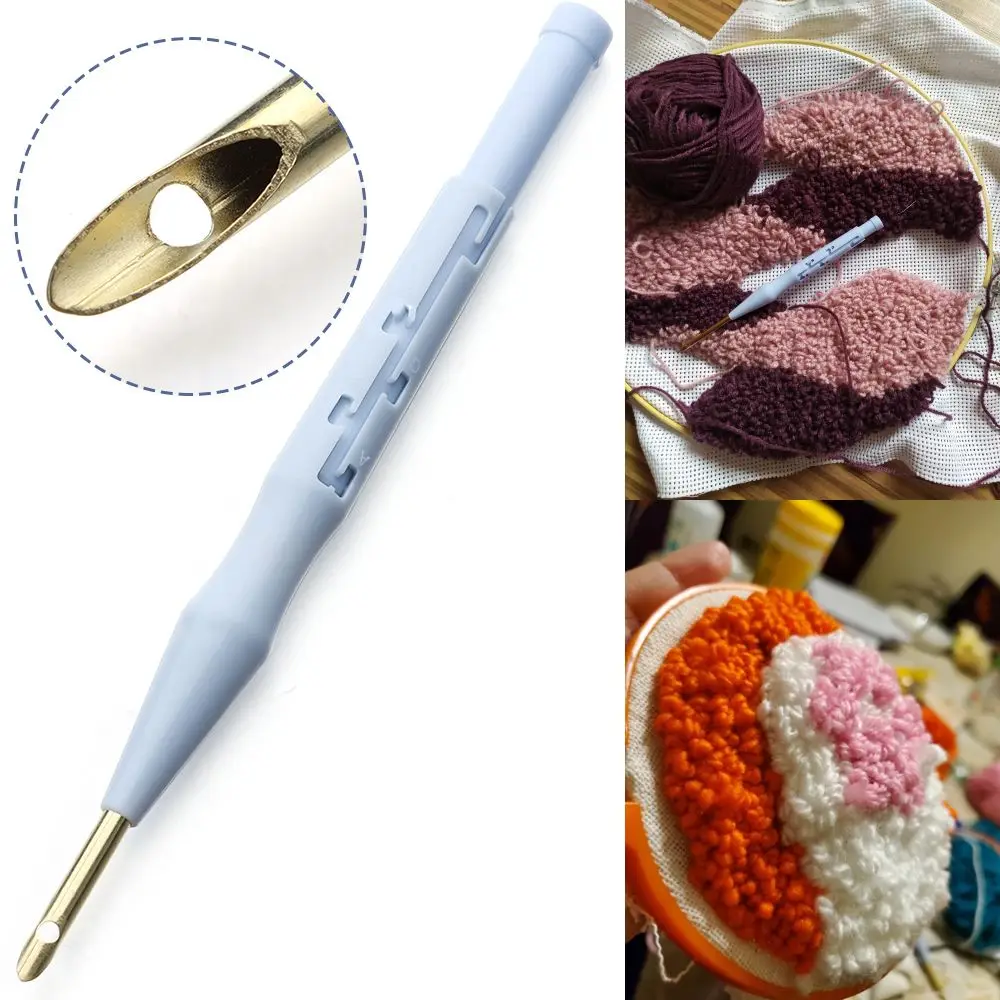 DIY Adjustable Punch Magic Weaving Tool Knitting Needles Tool Embroidery Needle Pen Threader Needles
DIY Adjustable Punch Magic Weaving Tool Knitting Needles Tool Embroidery Needle Pen Threader Needles