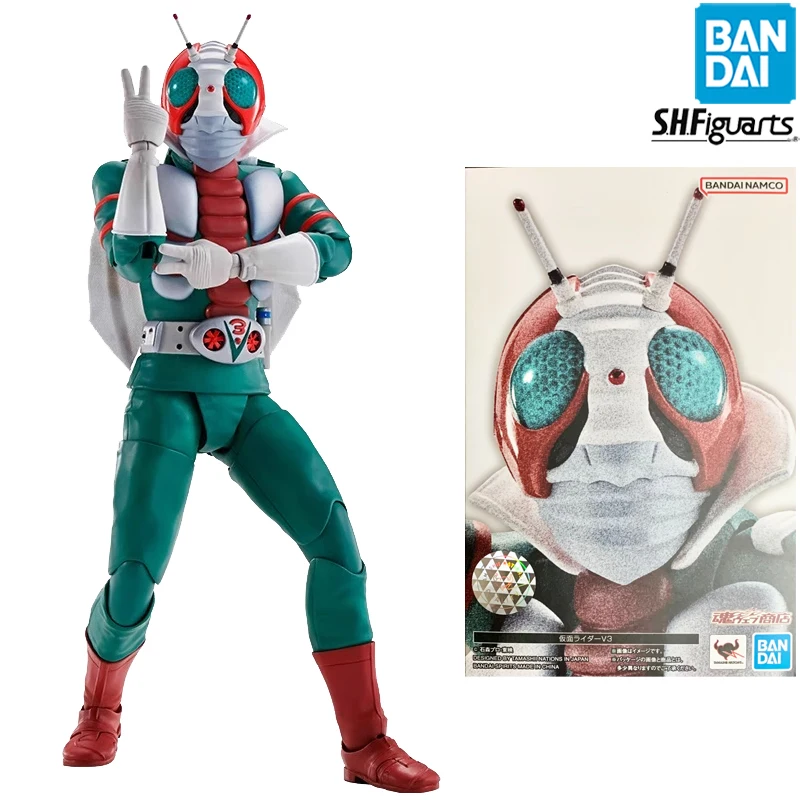 Оригинальные фигурки персонажей мультфильма S.H. Фигурка SHINKOCCHOU SEIHOU MASKED RIDER V3, Аниме фигурки, коллекционные игрушки, подарки
Оригинальные фигурки персонажей мультфильма S.H. Фигурка SHINKOCCHOU SEIHOU MASKED RIDER V3, Аниме фигурки, коллекционные игрушки, подарки