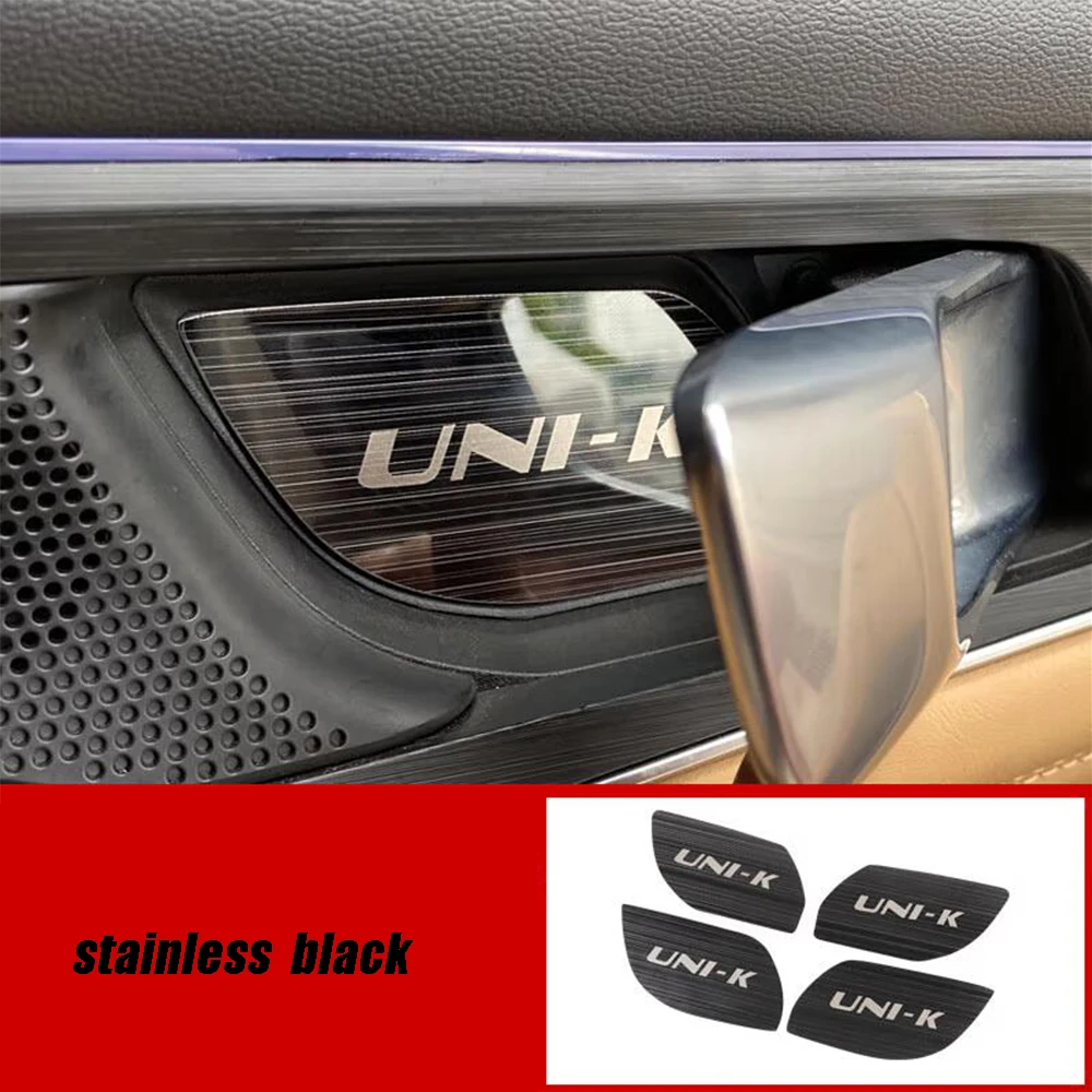 Для Changan UNI-K UNIK 2021 2022 2023, наклейка на внутреннюю дверную ручку автомобиля из нержавеющего углерода, декоративная панель, защитная накладка
Для Changan UNI-K UNIK 2021 2022 2023, наклейка на внутреннюю дверную ручку автомобиля из нержавеющего углерода, декоративная панель, защитная накладка