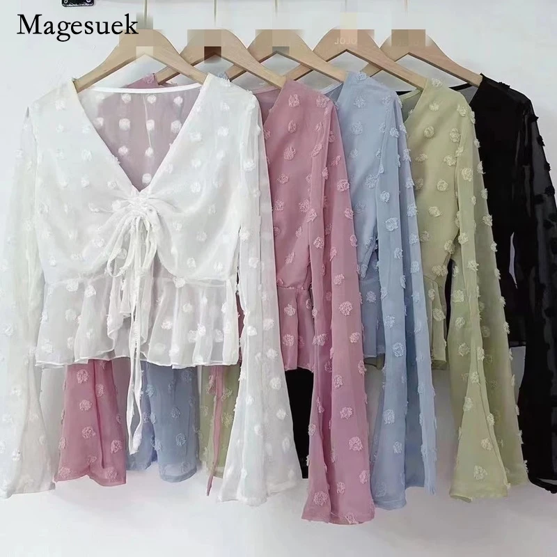 Fashion Women Casual Loose Shirts Ladies Tops Casual V-Neck Sexy Blouse Vintage Shirt Elegant Women Clothes Blusas 22138
Fashion Women Casual Loose Shirts Ladies Tops Casual V-Neck Sexy Blouse Vintage Shirt Elegant Women Clothes Blusas 22138