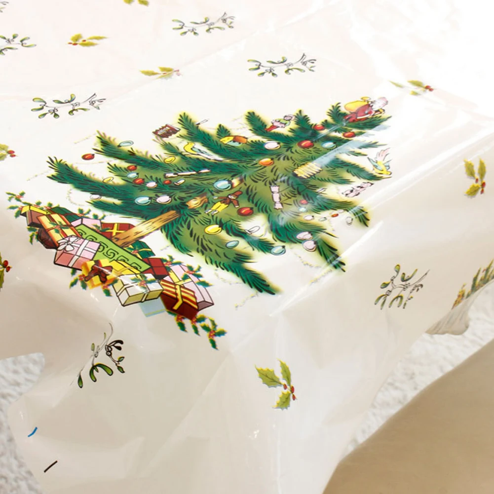 Christmas Tablecloth Cartoon Pvc Tablecloth 110*180cm For Christmas Holiday Party Events Table Decorations For Home Restaurant
Christmas Tablecloth Cartoon Pvc Tablecloth 110*180cm For Christmas Holiday Party Events Table Decorations For Home Restaurant