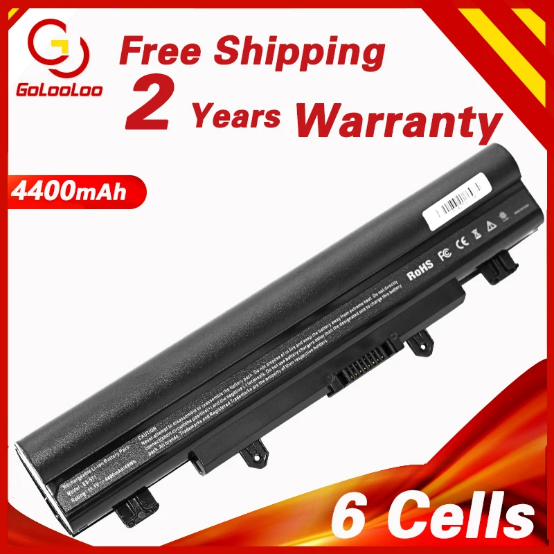 Golooloo AL14A32 Аккумулятор для Acer Aspire E1-571 E1-571G E5-421 E5-471 E5-511 E5-571 E5-571P E5-551 E5-521 V3-472 |