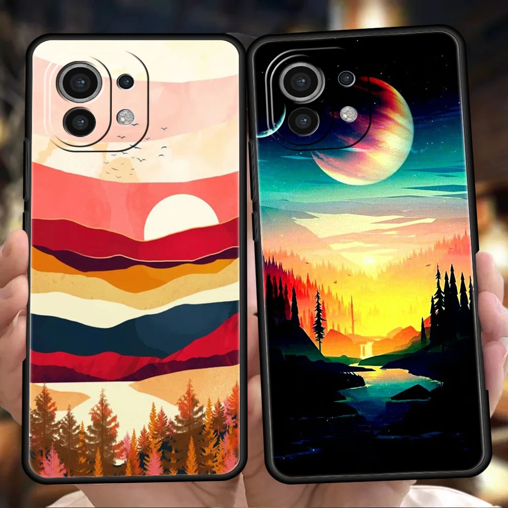Hand Painted Scenery Phone Case for Xiaomi Poco F3 X3 X4 GT NFC M3 M4 Mi 12 9T 11 Ultra 11X 11i Note 10T Pro Lite 5G Soft Cover
Hand Painted Scenery Phone Case for Xiaomi Poco F3 X3 X4 GT NFC M3 M4 Mi 12 9T 11 Ultra 11X 11i Note 10T Pro Lite 5G Soft Cover
