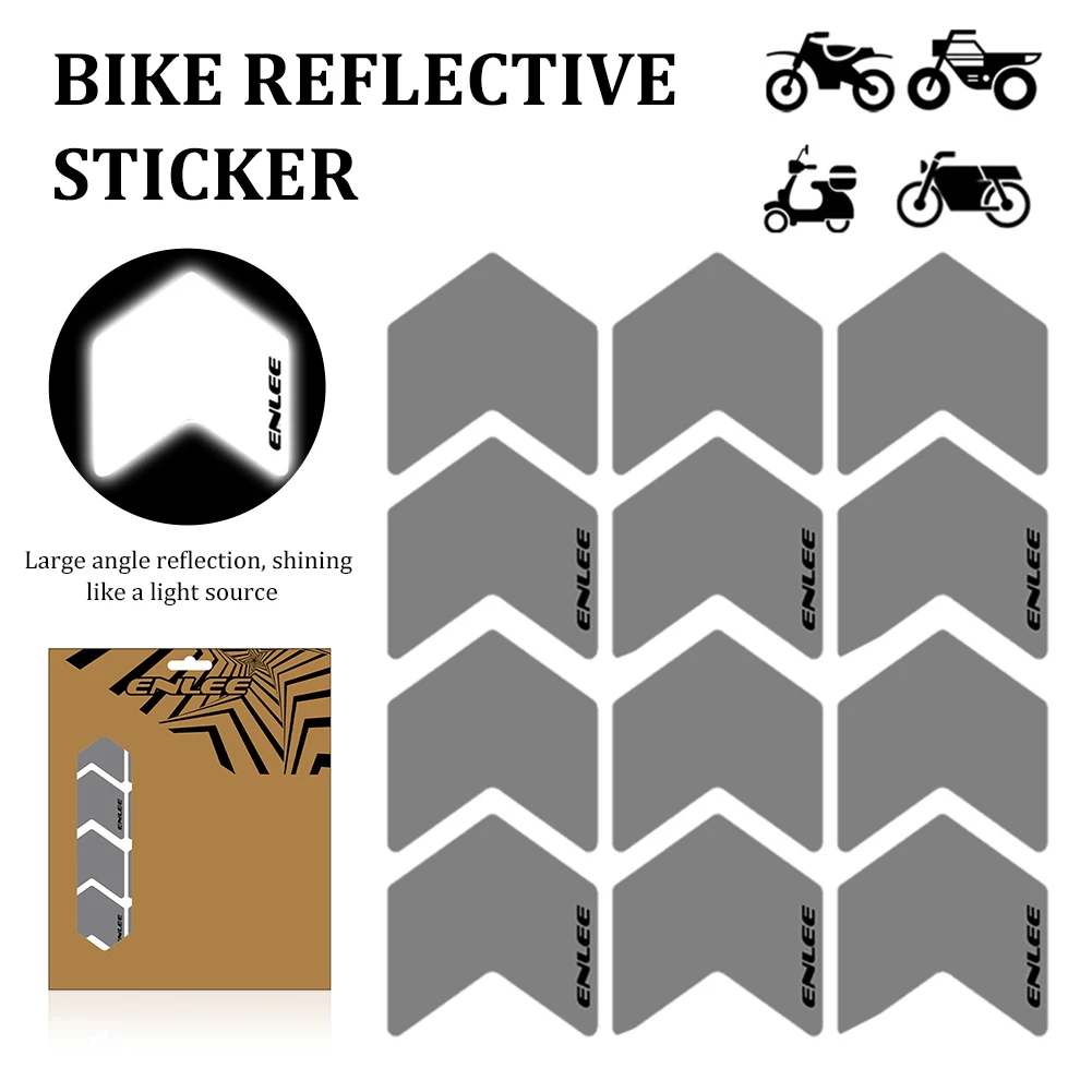 12 Pcs Unique 3D Bike Reflective Stickers Rim Frame Wheel Safety Warning Stickers Mountain Bike Road Bike Scooter Accessories
12 Pcs Unique 3D Bike Reflective Stickers Rim Frame Wheel Safety Warning Stickers Mountain Bike Road Bike Scooter Accessories