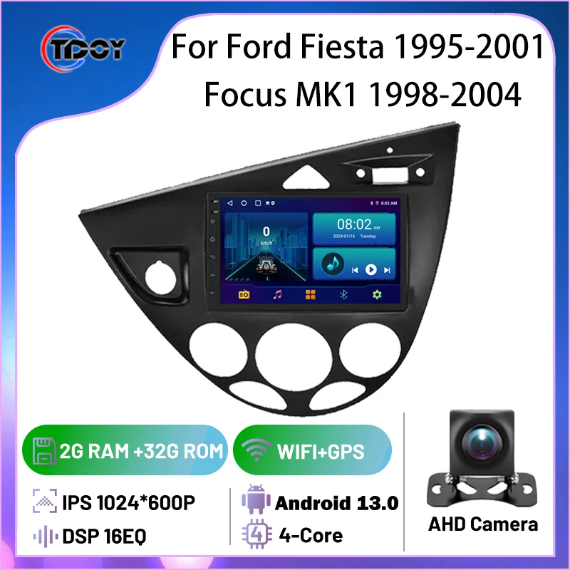 2Din Android 7-дюймовый автомобильный радиоприемник для Ford Fiesta 1995-2001 Focus MK1 1998-2004 Мультимедийный автомобильный Carplay Android Auto Wireless
2Din Android 7-дюймовый автомобильный радиоприемник для Ford Fiesta 1995-2001 Focus MK1 1998-2004 Мультимедийный автомобильный Carplay Android Auto Wireless