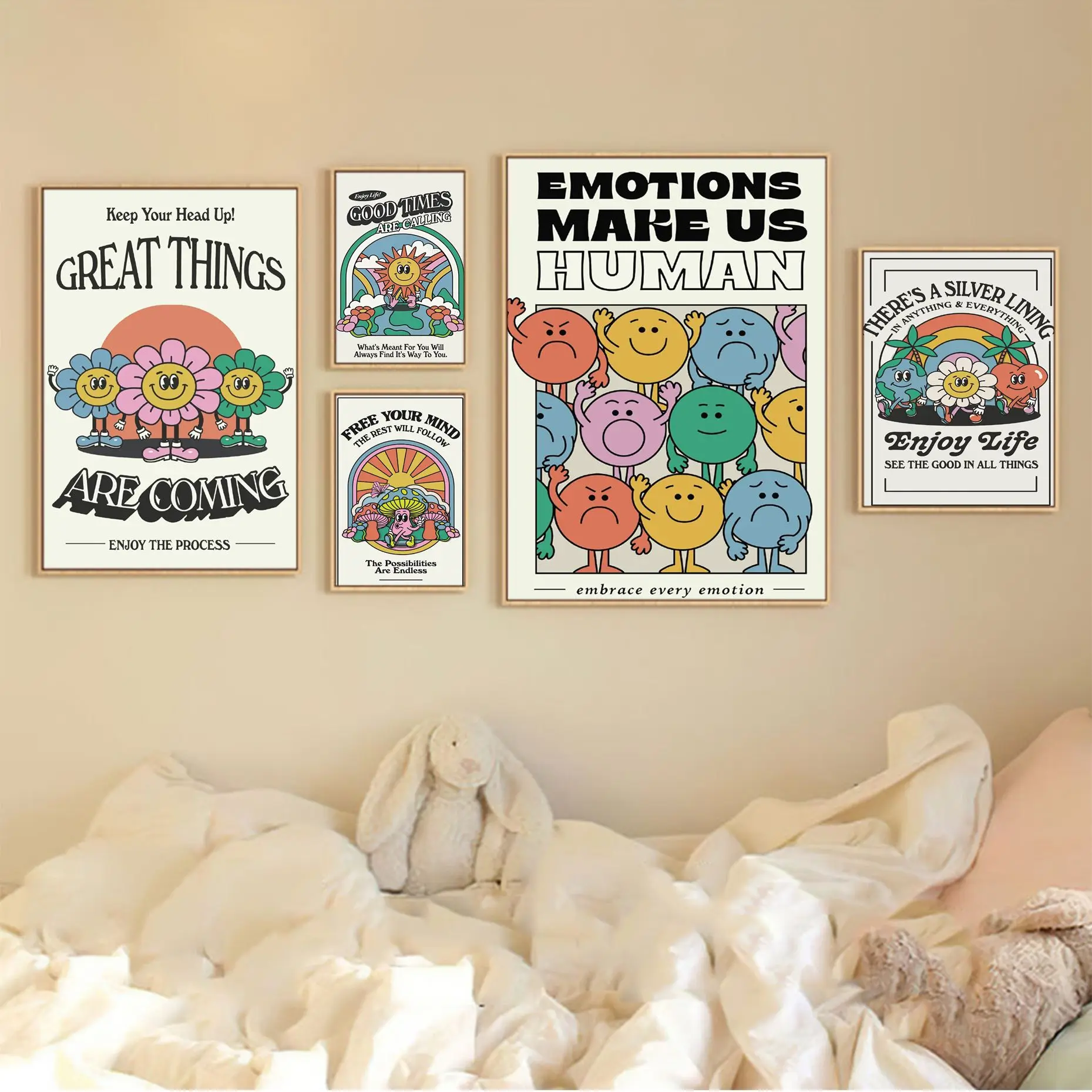 Cartoon Smile Inspirational Quote Print Emotions Human Classic Movie Posters Waterproof Paper Coffee House Bar Nordic Home Decor
Cartoon Smile Inspirational Quote Print Emotions Human Classic Movie Posters Waterproof Paper Coffee House Bar Nordic Home Decor