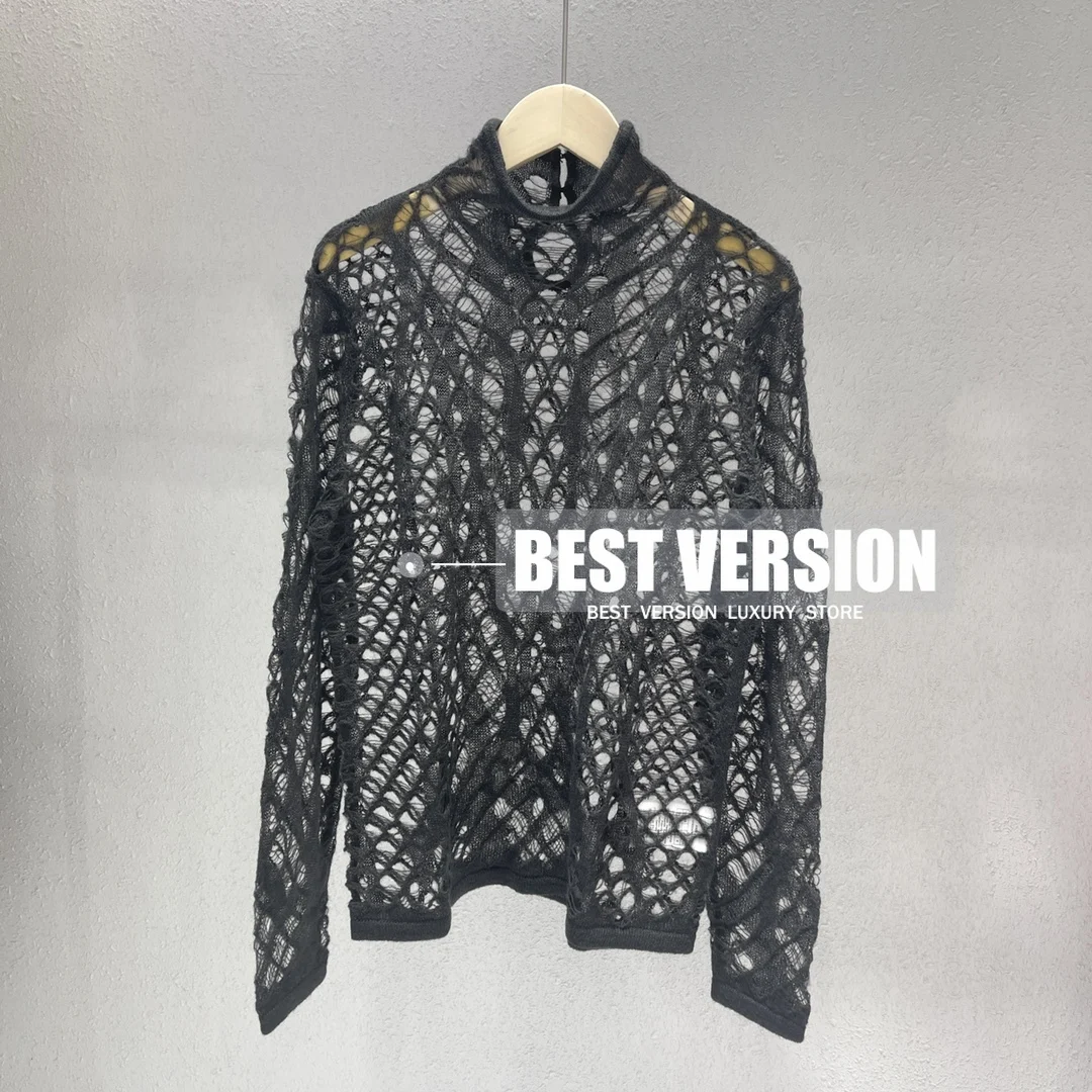 Best version Luxury brand Women Long Sleeve Cashmere Mohair Blended Hollow out Long Sleeve Pullover Knitted Sweater Pullover
Best version Luxury brand Women Long Sleeve Cashmere Mohair Blended Hollow out Long Sleeve Pullover Knitted Sweater Pullover