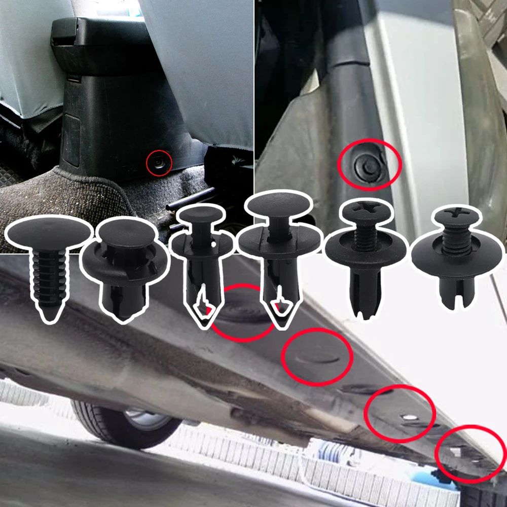 60Pcs Car Retaining Insert Wheel Arch Lining Side Skirts Pin Trim Upholstery Screw Mudflap Clips For Citroen Benz Audi Chevrolet
60Pcs Car Retaining Insert Wheel Arch Lining Side Skirts Pin Trim Upholstery Screw Mudflap Clips For Citroen Benz Audi Chevrolet
