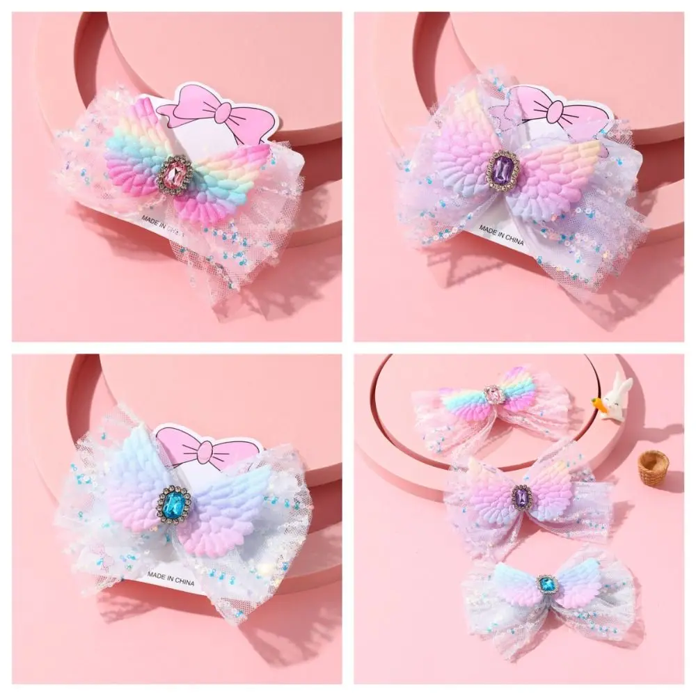 Princess Bow Mesh Hair Clip Colorful Wing Sweet Mesh Hairpin Hair Styling Tool Sequin Gauze Hair Accessories Hair Accessories
Princess Bow Mesh Hair Clip Colorful Wing Sweet Mesh Hairpin Hair Styling Tool Sequin Gauze Hair Accessories Hair Accessories