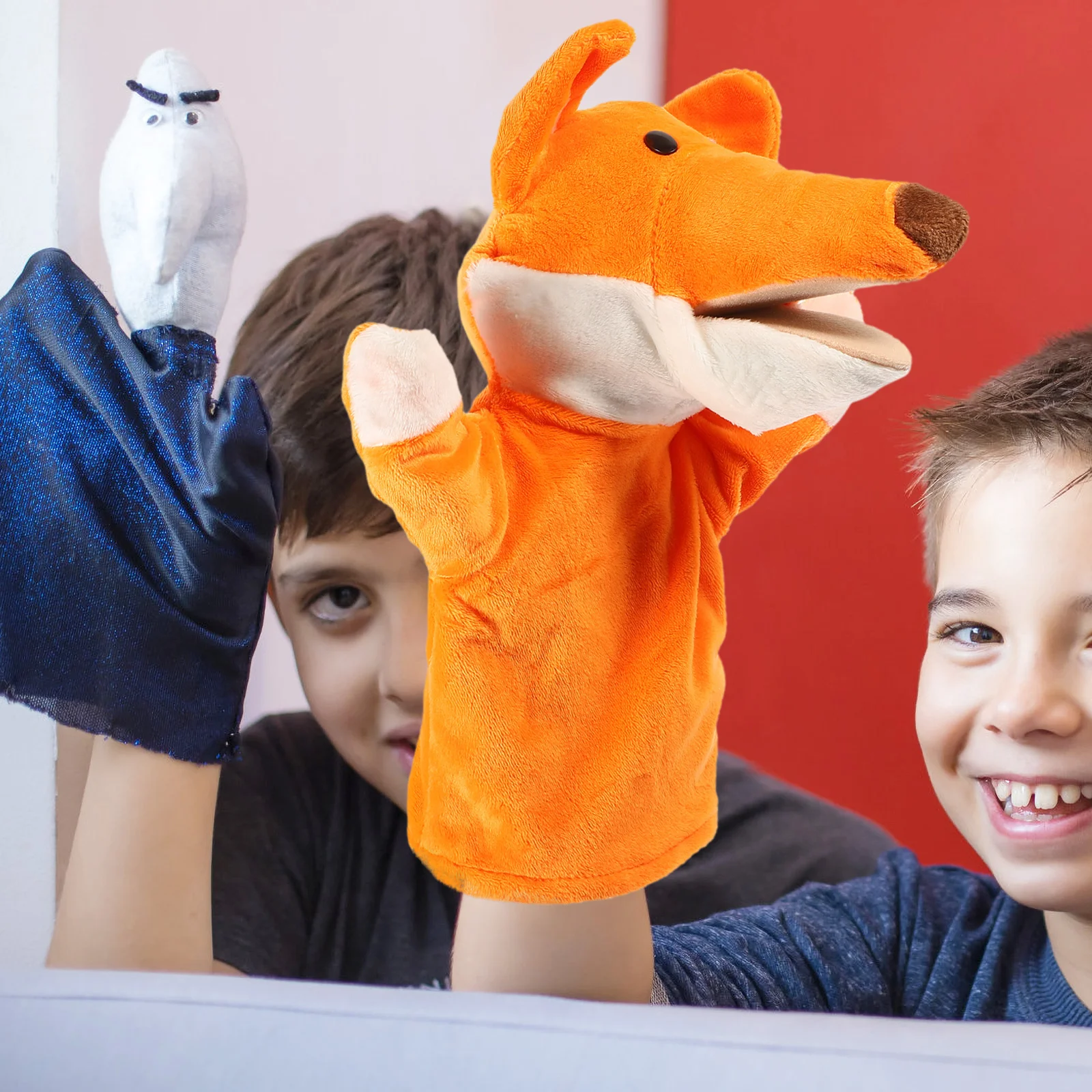 Early Education Toy Toddler Birthday Gift Fox Animals Stuffed Plush Cartoon Finger Decorative Interactive Educational
Early Education Toy Toddler Birthday Gift Fox Animals Stuffed Plush Cartoon Finger Decorative Interactive Educational