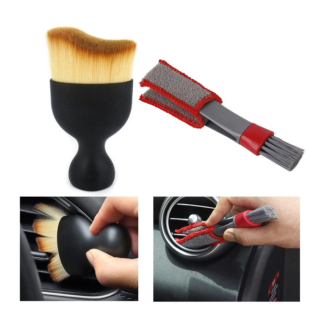 2pcs Car Interior Cleaning Soft Brush Instrument Panel Crevice Dust Removal Tool Mini Compact Multi-scene Application Home
2pcs Car Interior Cleaning Soft Brush Instrument Panel Crevice Dust Removal Tool Mini Compact Multi-scene Application Home