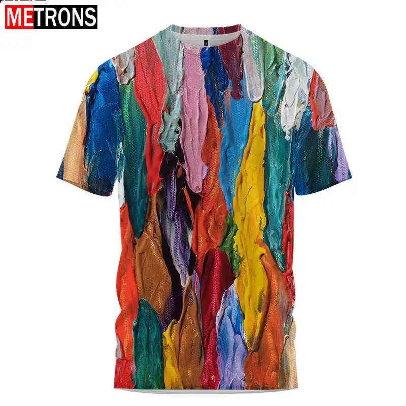 Summer Fashion Summary Men's 3D Pattern T-shirt Casual 3D Printing Harajuku Personalized Round Neck Short Sleeve Extra Large New
Summer Fashion Summary Men's 3D Pattern T-shirt Casual 3D Printing Harajuku Personalized Round Neck Short Sleeve Extra Large New