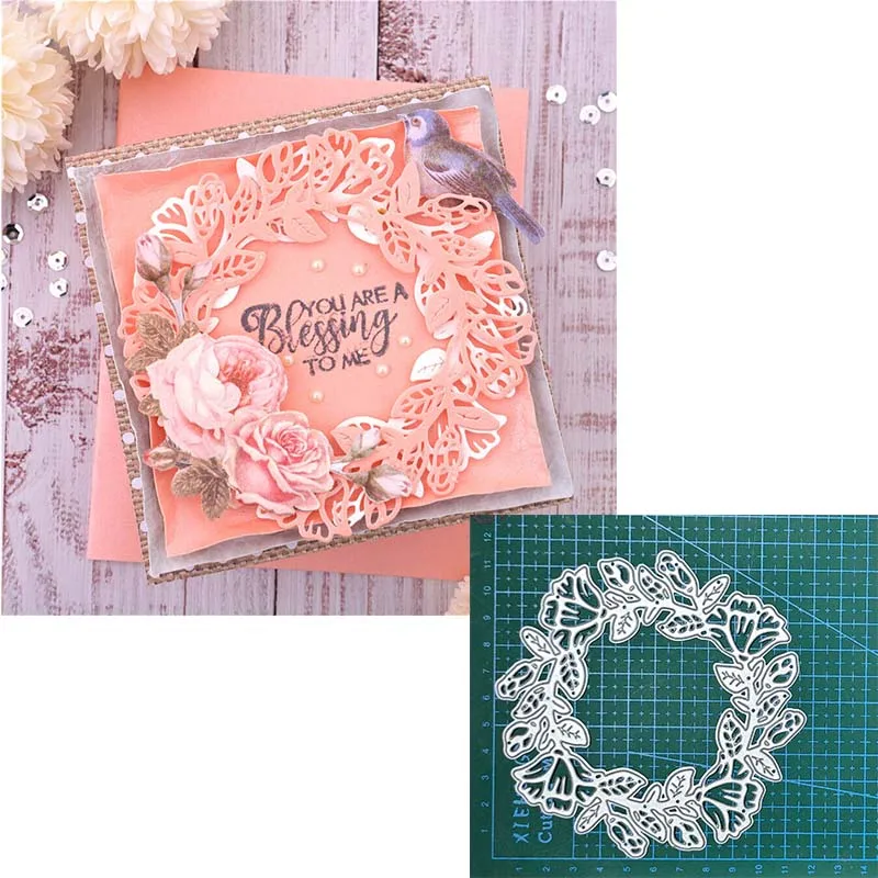 New Arrival Garland Metal Cutting Dies For 2022 Scrapbooking Festive Plants Flower Stems Blade Punch Stencils Card Making
New Arrival Garland Metal Cutting Dies For 2022 Scrapbooking Festive Plants Flower Stems Blade Punch Stencils Card Making