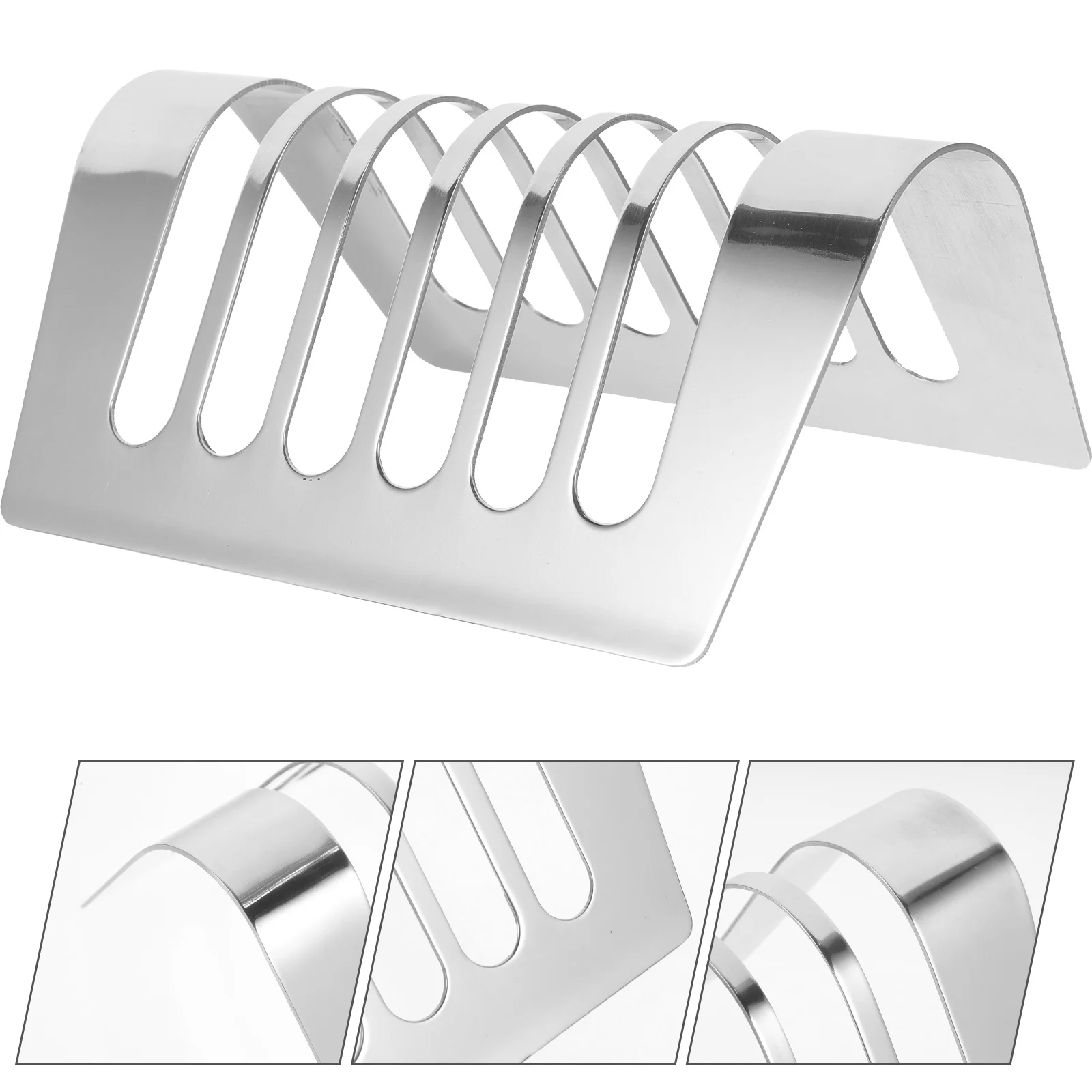 Stainless Steel Bread Rack Household Kitchen Supply Shelfs Countertop Accessory Reusable Toast Stand
Stainless Steel Bread Rack Household Kitchen Supply Shelfs Countertop Accessory Reusable Toast Stand