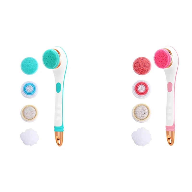 Electric Bath Brush Massage Brush 4 In 1 Multifunctional Long Handle Back Rubbing Brush Bath Instrument
Electric Bath Brush Massage Brush 4 In 1 Multifunctional Long Handle Back Rubbing Brush Bath Instrument