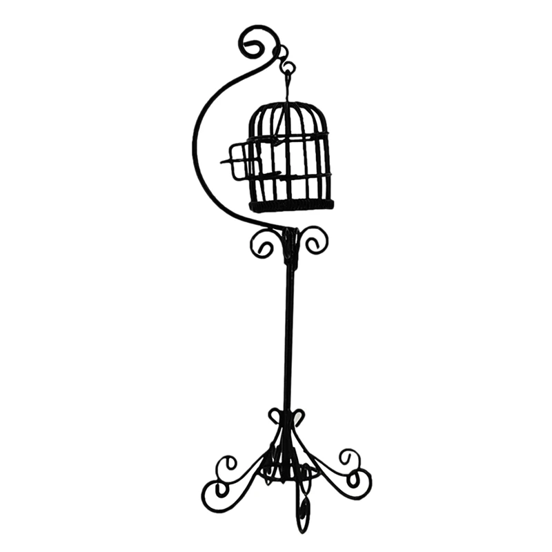 FBIL-1/12 1/6 Dollhouse Miniature Furniture Bird Cage Doll House Bird Cage Model Garden Ornament Simulated Bird Cage Model
FBIL-1/12 1/6 Dollhouse Miniature Furniture Bird Cage Doll House Bird Cage Model Garden Ornament Simulated Bird Cage Model
