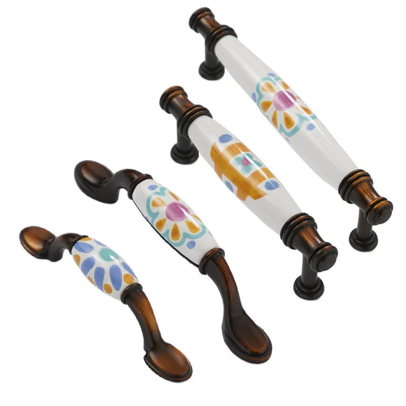 76mm/96mm/128mm Cute Child Nordic Ceramic Round Knobs Rural Wardrobe Kitchen Garden Door Handle Modern Cabinet Handles
76mm/96mm/128mm Cute Child Nordic Ceramic Round Knobs Rural Wardrobe Kitchen Garden Door Handle Modern Cabinet Handles