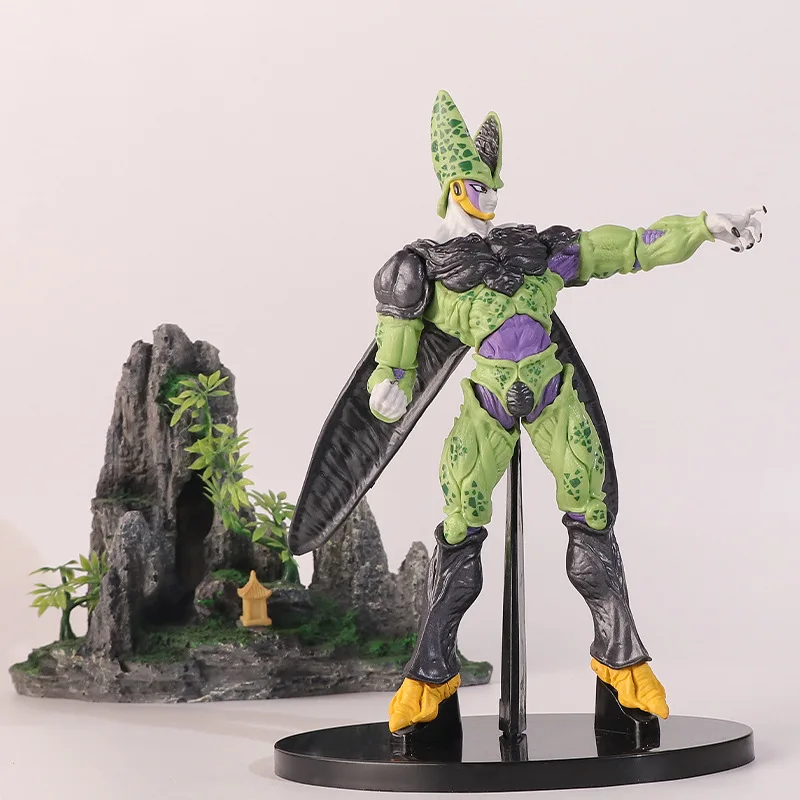 Bandai Dragon Ball Z Anime Figures Cell Seru Standing Action Figure PVC Collection Model Doll Ornaments Toys Gifts For Kids
Bandai Dragon Ball Z Anime Figures Cell Seru Standing Action Figure PVC Collection Model Doll Ornaments Toys Gifts For Kids