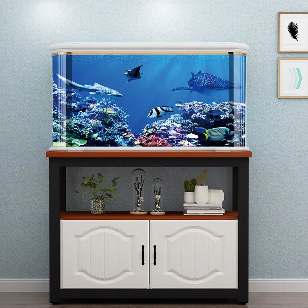 Undersea-4 Background Sticker Fish Tank Creative Paste Paper Aquarium Decoration Poster Acuario Decor Room Ornament YGT013
Undersea-4 Background Sticker Fish Tank Creative Paste Paper Aquarium Decoration Poster Acuario Decor Room Ornament YGT013