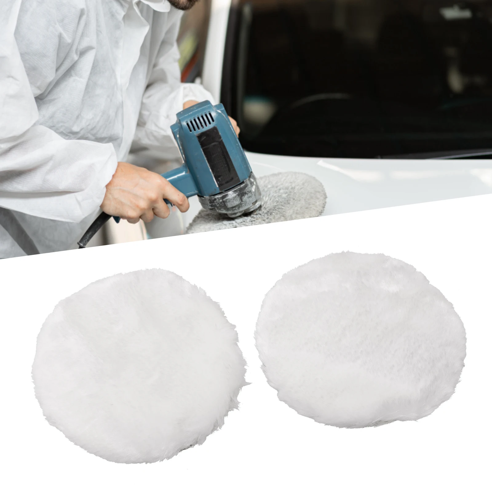 Enhance Shine and Gloss with our 100mm Wool Polishing Pads 2pcs Perfect for Car Glass Stone and Precision Instruments
Enhance Shine and Gloss with our 100mm Wool Polishing Pads 2pcs Perfect for Car Glass Stone and Precision Instruments