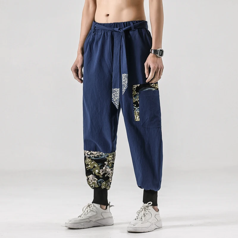 2022 Men Streetwear Cotton Linen Cross-Pants Men Baggy Solid Black Harem Pants Male HipHop Joggers Trousers Man Wide Legs Pants
2022 Men Streetwear Cotton Linen Cross-Pants Men Baggy Solid Black Harem Pants Male HipHop Joggers Trousers Man Wide Legs Pants