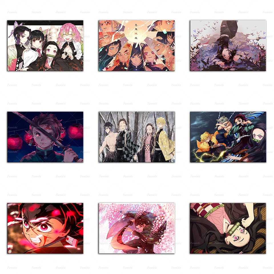 Modular Canvas Home Decor Hd Prints Demon Slayer Painting Japan Hot Anime Poster Modern Wall Art Pop Picture For Boy Girl Gifts
Modular Canvas Home Decor Hd Prints Demon Slayer Painting Japan Hot Anime Poster Modern Wall Art Pop Picture For Boy Girl Gifts