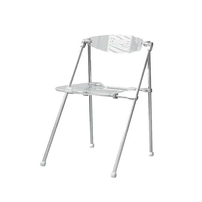 Nordic Light Luxury Dining Chair Modern Simple Transparent Acrylic Coffee Shop High-end Folding Designer Leisure Life Stool
Nordic Light Luxury Dining Chair Modern Simple Transparent Acrylic Coffee Shop High-end Folding Designer Leisure Life Stool