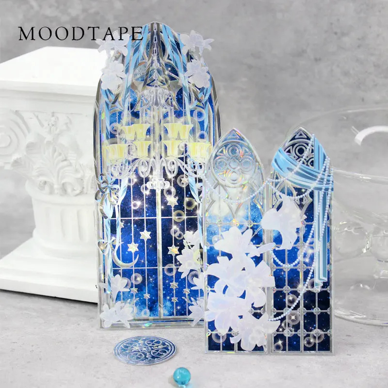 Moodtape New Shiny Transparent Clear PET Tapes Bling Window Colored Masking Tape Diary Card Making Scrapbooking Adhesive Sticker
Moodtape New Shiny Transparent Clear PET Tapes Bling Window Colored Masking Tape Diary Card Making Scrapbooking Adhesive Sticker