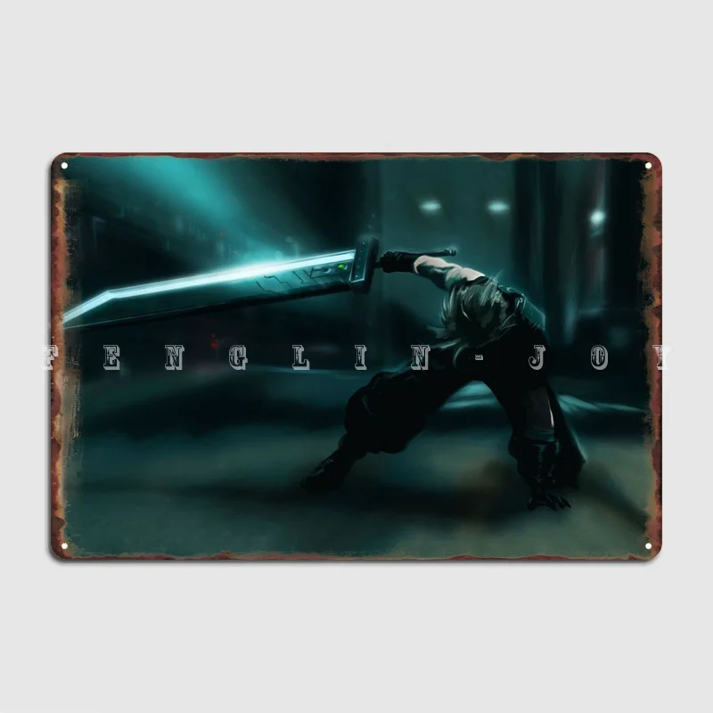 Cloud Strife Ffvii Remake Metal Plaque Poster Wall Cave Party Plaques Customize Tin Sign Poster
Cloud Strife Ffvii Remake Metal Plaque Poster Wall Cave Party Plaques Customize Tin Sign Poster