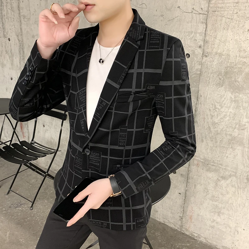 1261 Men's Suit Stripe British Style Business Handsome Youth Formal Suit Korean Groom and Groomsman Slim Small Suit 2XL 3XL 4XL
1261 Men's Suit Stripe British Style Business Handsome Youth Formal Suit Korean Groom and Groomsman Slim Small Suit 2XL 3XL 4XL