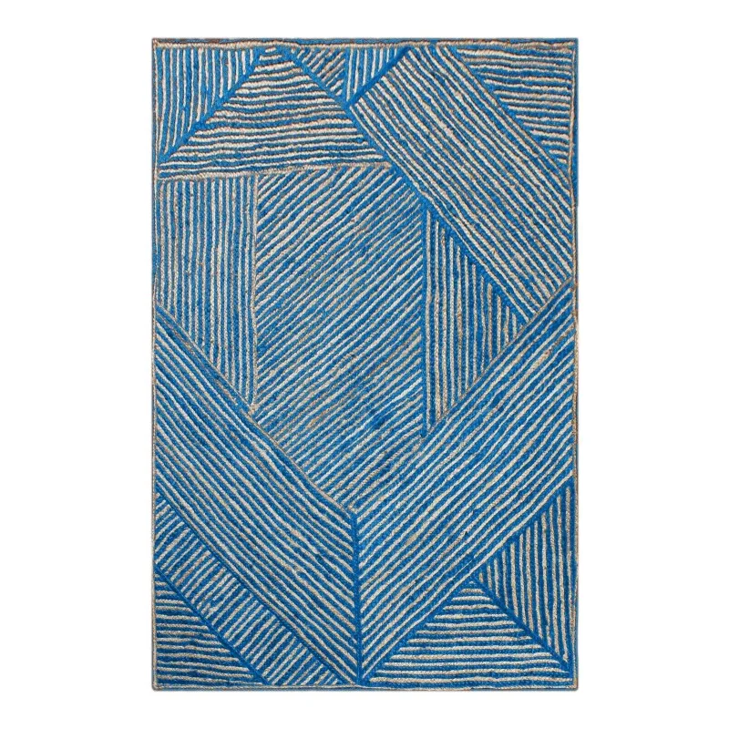Hand Braided Natural Jute Area Rug Bohemian Accent Carpet Living Room Blue Kilim
Hand Braided Natural Jute Area Rug Bohemian Accent Carpet Living Room Blue Kilim