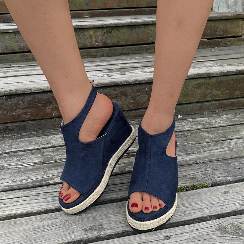 Women's Sandals Summer Solid Heighten Shoes Woman Flock Platform Slides For Women High Heel Sandals Footwear
Women's Sandals Summer Solid Heighten Shoes Woman Flock Platform Slides For Women High Heel Sandals Footwear