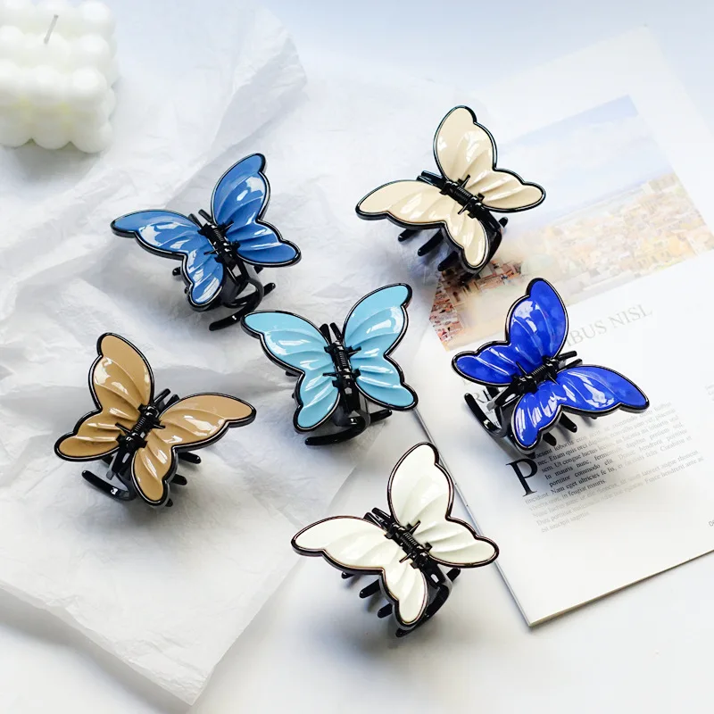 New Elegant Super Fairy Dream Butterfly Sweet and Versatile Curling Hair Clip Shark Clip Women's Hair Accessories Hair Claw
New Elegant Super Fairy Dream Butterfly Sweet and Versatile Curling Hair Clip Shark Clip Women's Hair Accessories Hair Claw