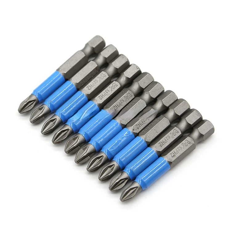10pcs 50mm Magnetic Phillips Ph2 Head Screw Driver Bit Anti Slip Electric Screwdriver Bits Hex Shank Single Side Head Driver Bit
10pcs 50mm Magnetic Phillips Ph2 Head Screw Driver Bit Anti Slip Electric Screwdriver Bits Hex Shank Single Side Head Driver Bit