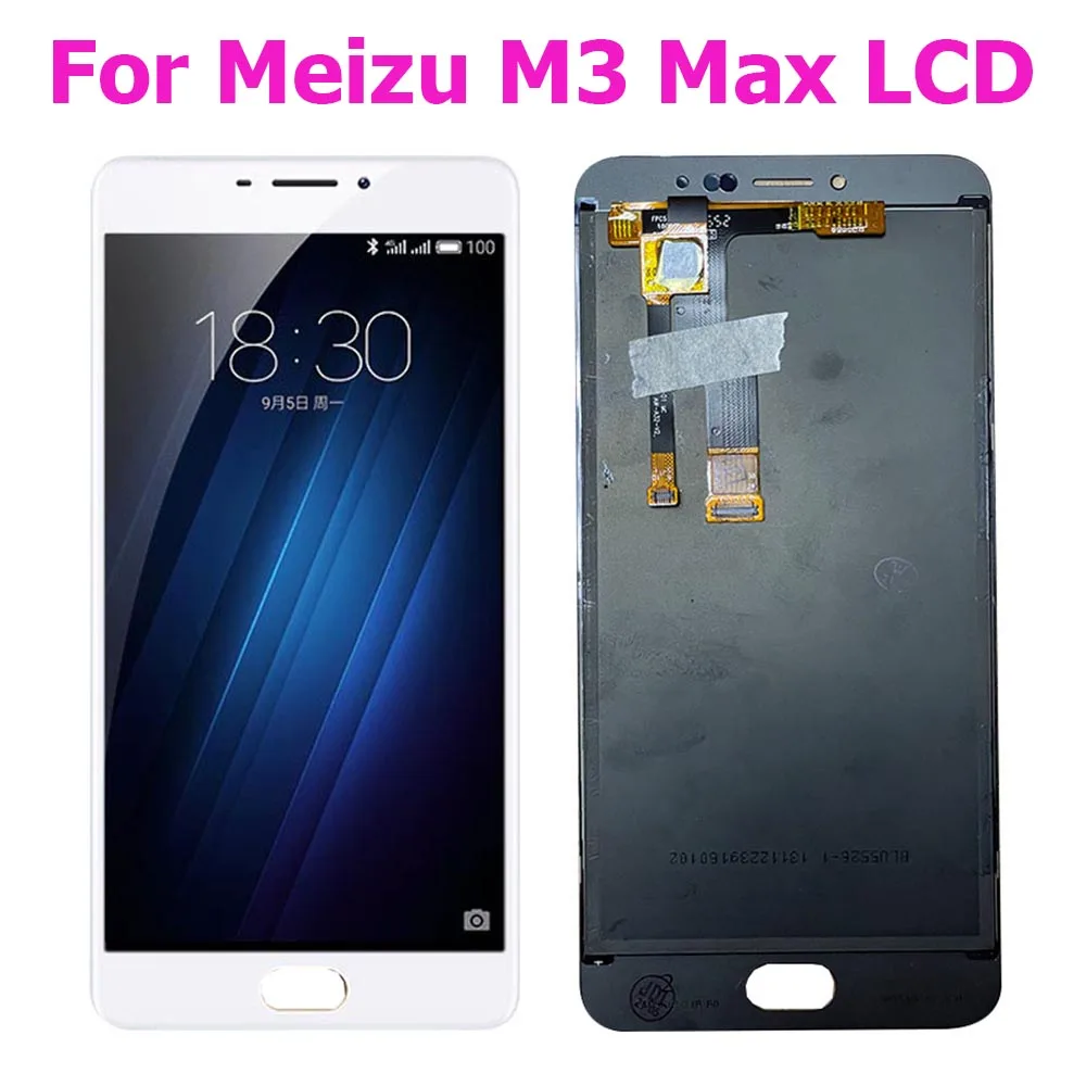 100% Tested For Meizu M3 Max LCD Display Touch Screen Digitizer Assembly Replacement 6.0" For MEIZU M3 Max LCD Display
100% Tested For Meizu M3 Max LCD Display Touch Screen Digitizer Assembly Replacement 6.0" For MEIZU M3 Max LCD Display