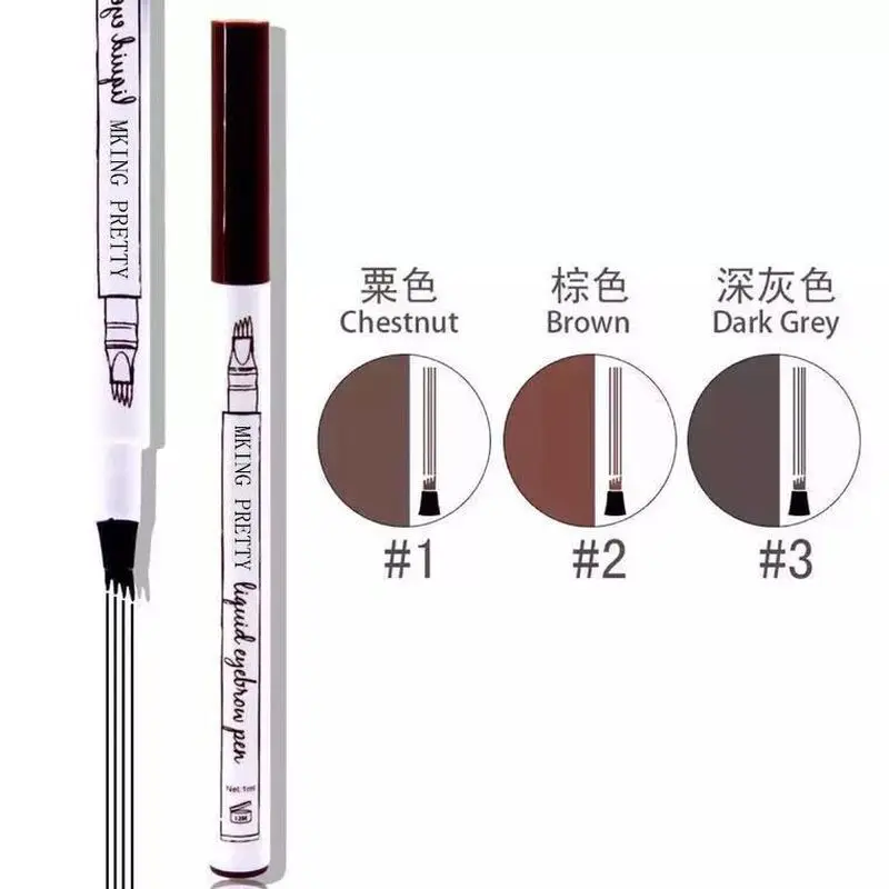 Hot Sale 1Pc Women Makeup Sketch Liquid Eyebrow Pencil Waterproof Brown Eye Brow Tattoo Dye Tint Pen Liner Long Lasting Eyebrow 
Hot Sale 1Pc Women Makeup Sketch Liquid Eyebrow Pencil Waterproof Brown Eye Brow Tattoo Dye Tint Pen Liner Long Lasting Eyebrow
